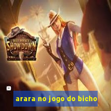 arara no jogo do bicho